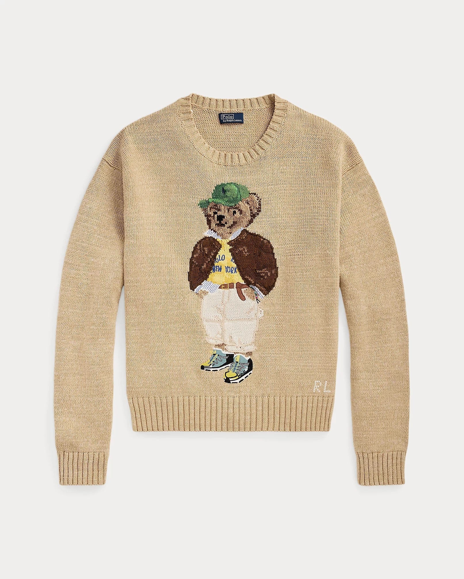 Ralph Lauren Sweater | Beige Polo Bear