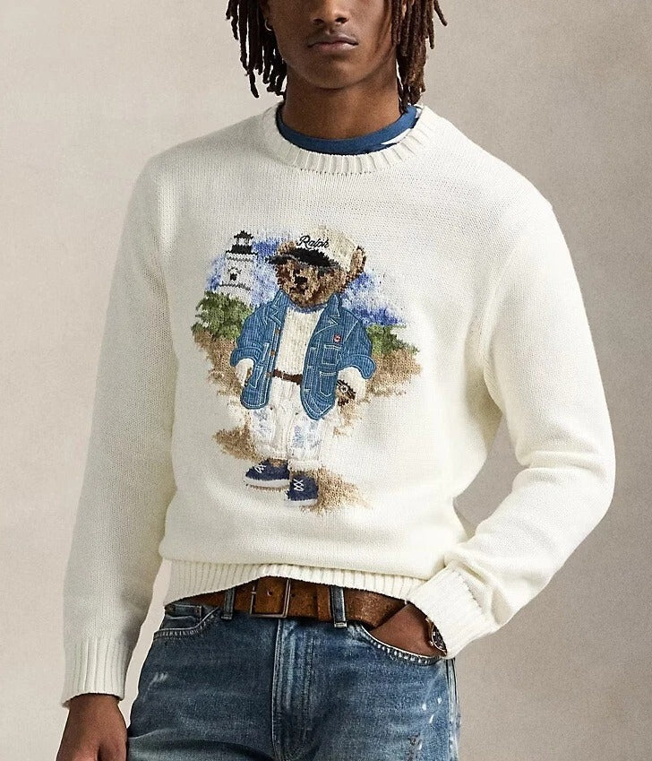 Ralph Lauren Sweater | Blue Polo Bear